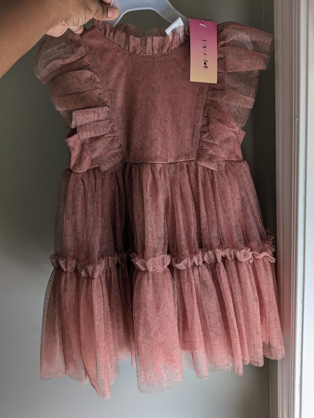 Girl Ruffle Tulle Dress